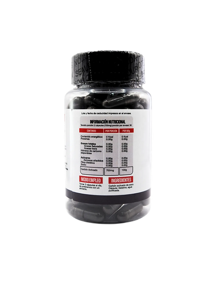 Superlabs Carbon Activado 100 Cápsulas