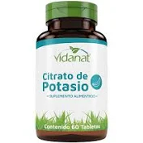 Vidanat Citrato de Potasio 60 Tabletas