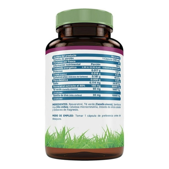 Vidanat Resveratrol 30 Cápsulas