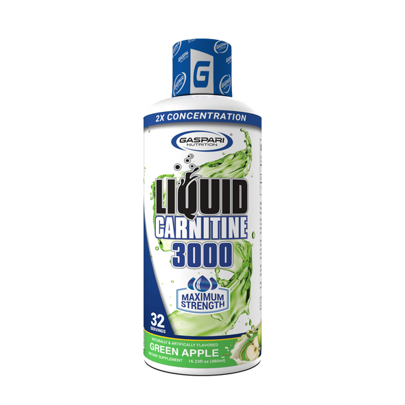 Gaspari Nutrition L Carnitine Liquid 3000 16 Onzas Green Apple