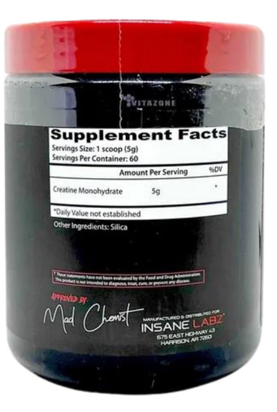 Insane Labz Crea2 sin Sabor