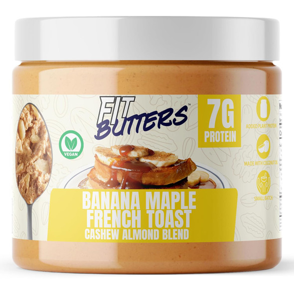 Fit Butters Banana Maple French Toast Vegan 454 Grs