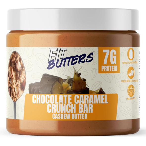 Fit Butters Chocolate Caramel Crunch Bar 454 Grs