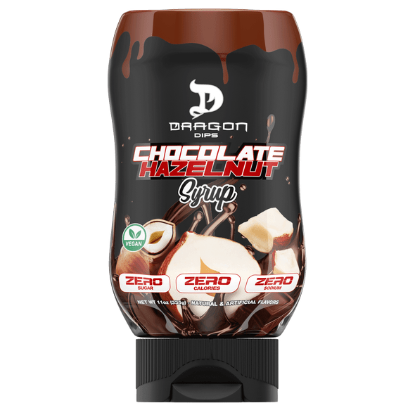 Dragon Pharma Dips 335 Grs Chocolate Hazelnut Syrup