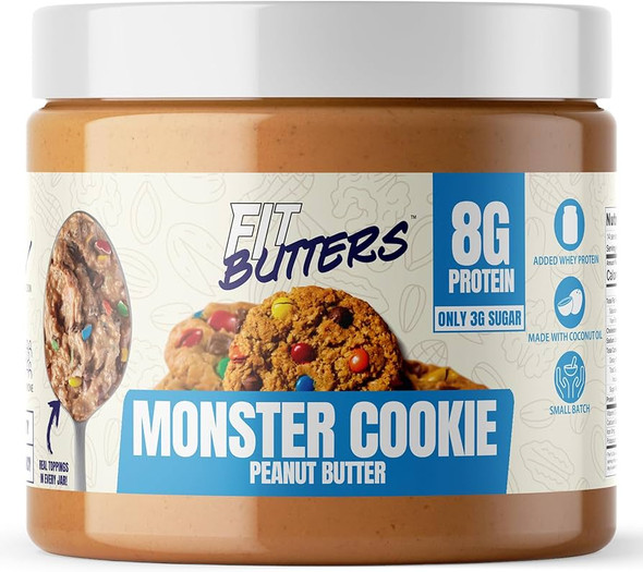 Fit Butters Monster Cookie Peanut Butter 454 Grs