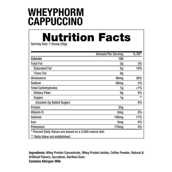 Dragon Pharma Wheyphorm 2 Libras Cappuccino