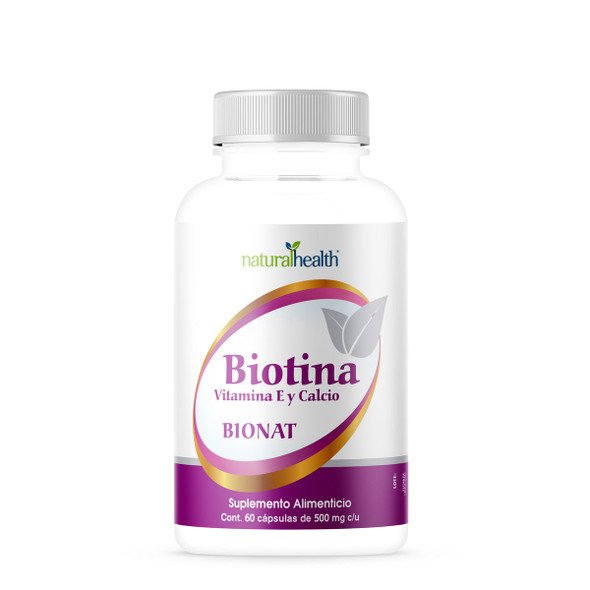 Natural Biotina 500 mg Linea Blanca