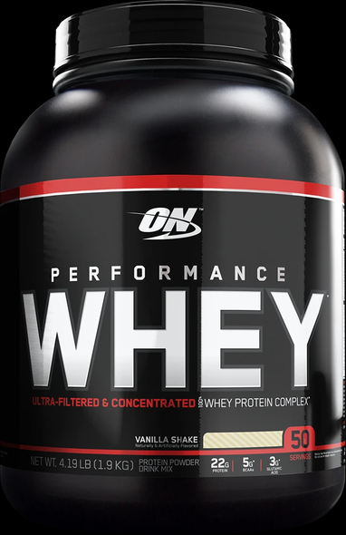 Optimum Nutrition 100 Whey Performance 4 30 lb Vanilla