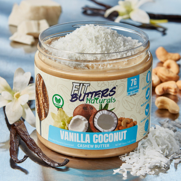 Fit Butters Naturals Vainilla Coconut 454 Grs
