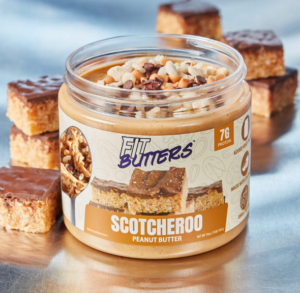 Fit Butters Scotcheroo Peanut Butter 454 Grs