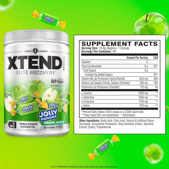 Sci Xtend 30 Porciones Green Apple Jolly Rancher