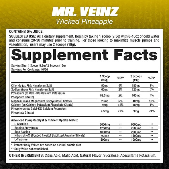 Dragon Pharma Venom Essential 30 Porciones Wicked Pineapple