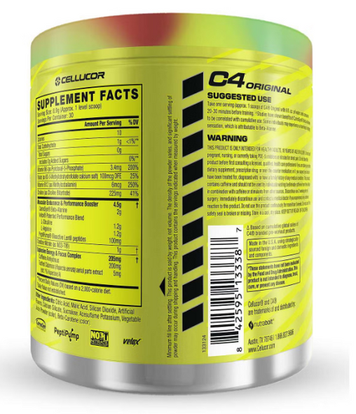 Cellucor C4 Original 30 Porciones Watermelon