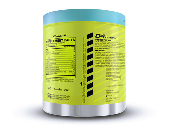 Cellucor C4 Original 50 Porciones Ici Blue Razz