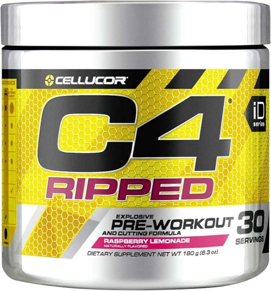 Cellucor C4 Ripped 30 Porciones Raspberry Lemonade