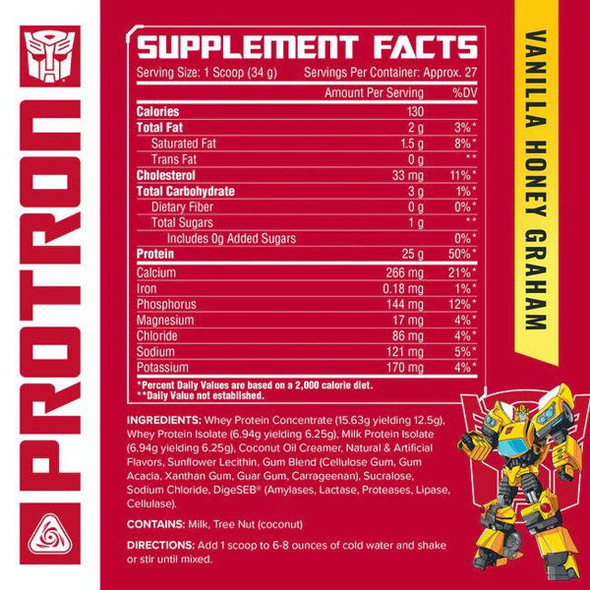 Core Nutritionals Proton Protein Blend 2 Libras Bumblebee Honey Vanilla