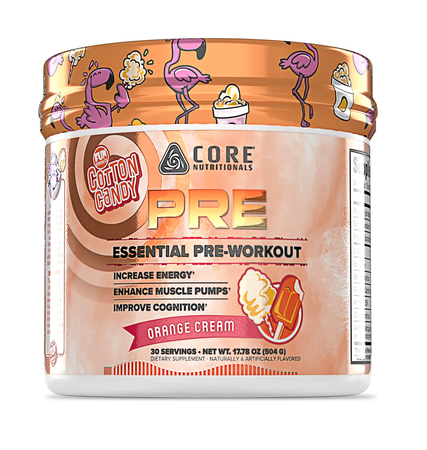Core Nutritionals Essential Pre - Entreno 30 Porciones Orange Cream