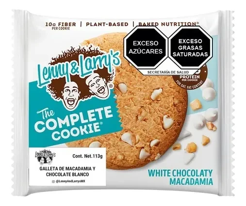 L Complete Cookie 12 Cookies White Choc Macademia