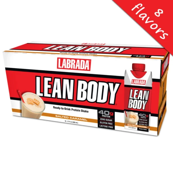 La Lean Body Charge Preworkout 12 Onzas 12 Bottle Tart Berry