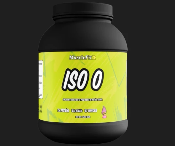 Musclefit Iso Zero Carbs 3 5Lb Fresa
