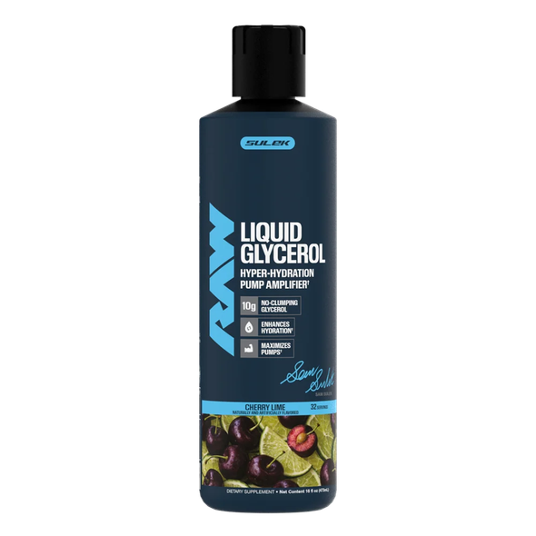 Raw Sam Sulek Liquid Glycerol 473 ml Cherry Lime