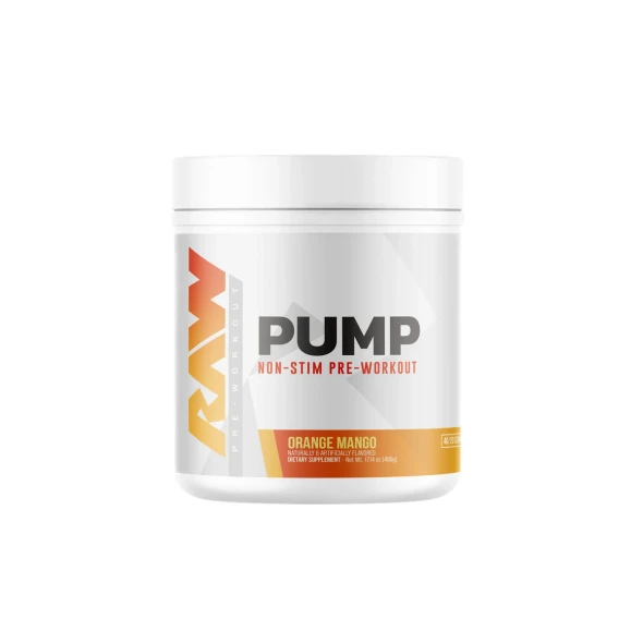 Raw Pump 40 Porciones Non Estimulante Orange Mango