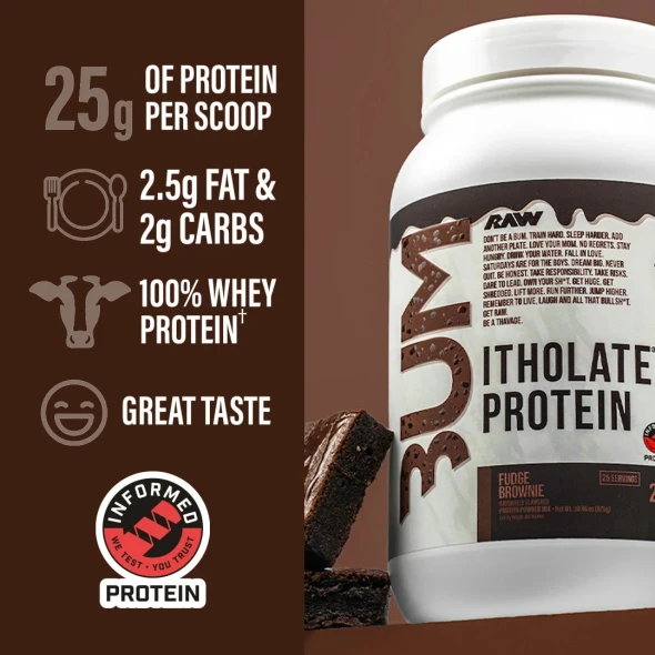 Raw Cbum Itholate 4 Libras Fudge Brownie