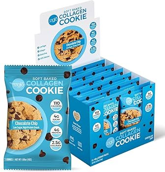 321Glo Protein Cookie 12 Paquete Chocolate Chip