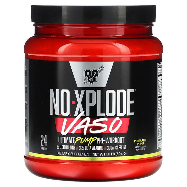 Bsn sin Xplode Vaso Pump 24 Porciones Pineapple Pump