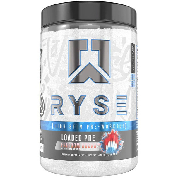 Ryse Loaded Pre - Entreno 30 Porciones Freedom Rocks