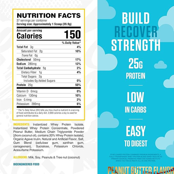 Ryse Protein 2 Libras 27 Porciones Skippy Peanut Butter