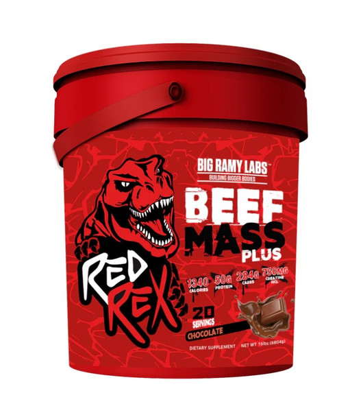 Red Rex Beef Mass Plus 15 Libras Chocolate