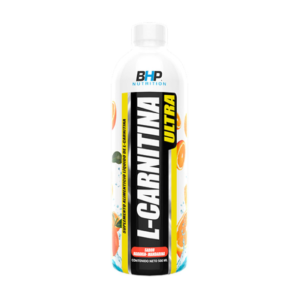 Bhp L Carnitina Liquida Ultra 500 ml Naranja Mandarina