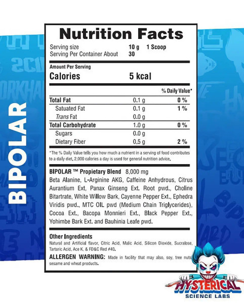 Hsl Bipolar 30 Porciones Blue Ice