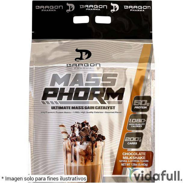 Dragon Pharma Massphorm 12 Libras Chocolate Milkshake