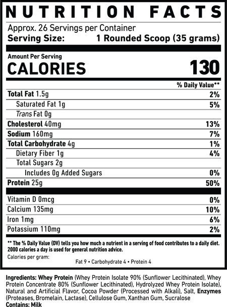 Ghost Whey Protein 2 lb Milk Chocolate