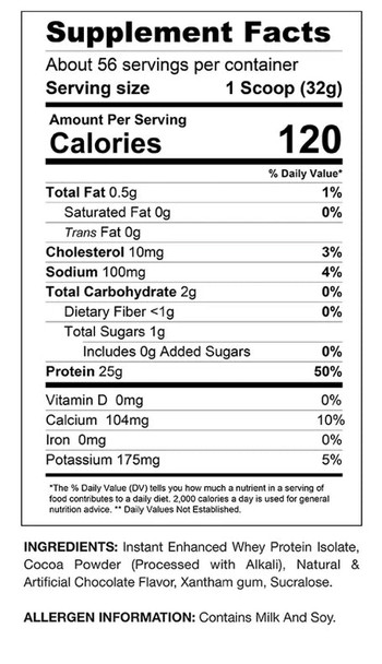 Gaspari Nutrition Proven 100 Whey Aislado 4 Libras Vainilla