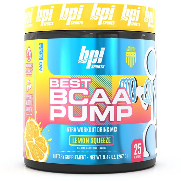 Bpi Sports BCAA Pump 25 Porciones Lemon Squeeze