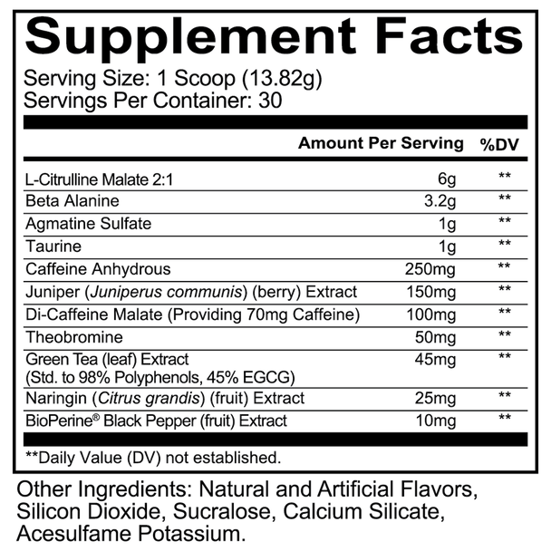 Redcon1 Total War Pre - Entreno 30 Porciones Green Apple