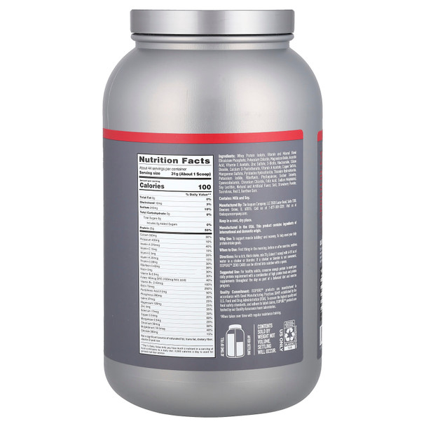 Nb Isopure Zero Carb 3 lb Strawberries