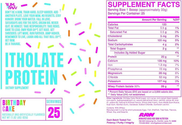 Raw Cbum Itholate 1 72 Libras Birthday Cake