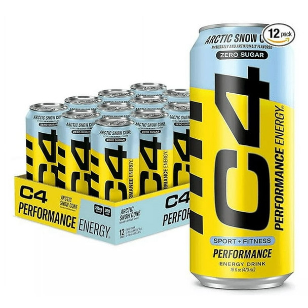 Cellucor C4 Energy Carbonatada 16Oz 12Pk Arctic Snow Cone