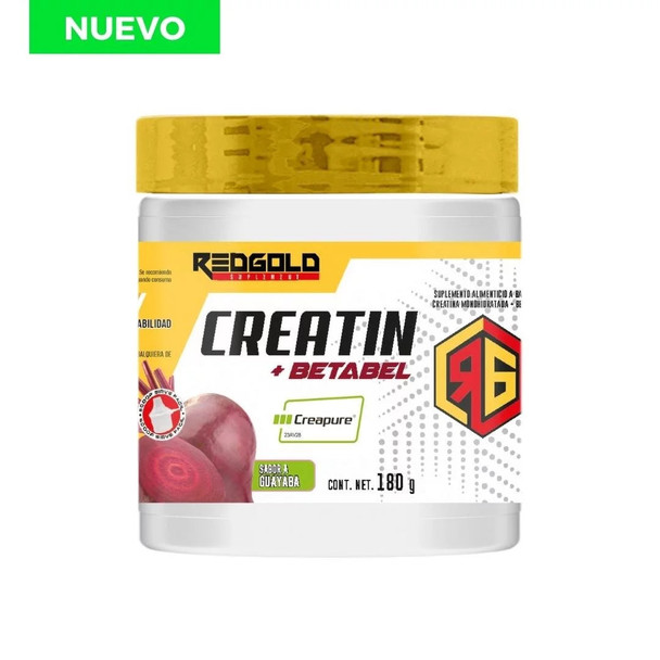 Red Gold Creapure Creatina Betabel Guayaba 180Grs