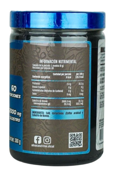 Advance Coffee Fit con Calostro Bovino 360 Grs