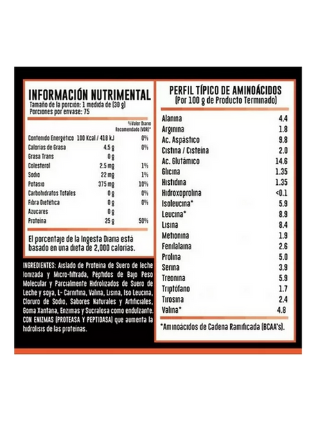 Advance Hydro Zero 5Lbs Vainilla