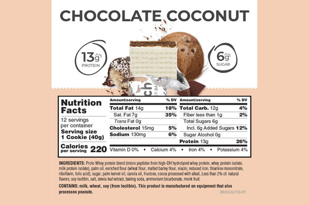 Power Crunch 12 Bar Choco Coconut