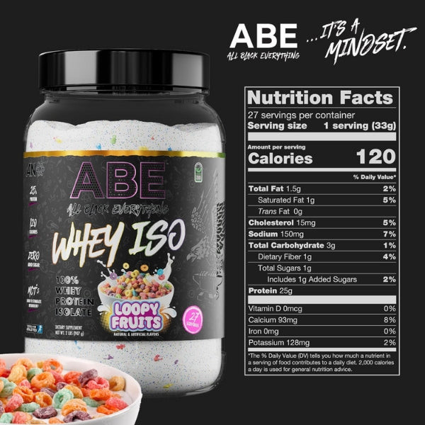 Applied Nutrition Abe Iso Whey 2 Libras Loopy Fruits