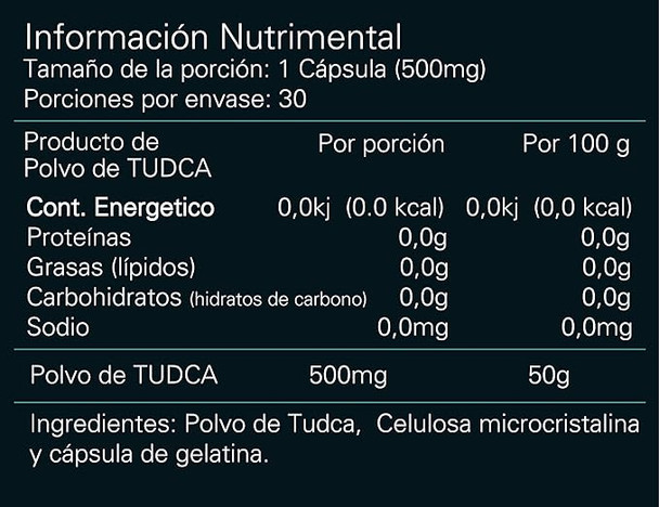 Alpha Tudca 30 Cápsulas