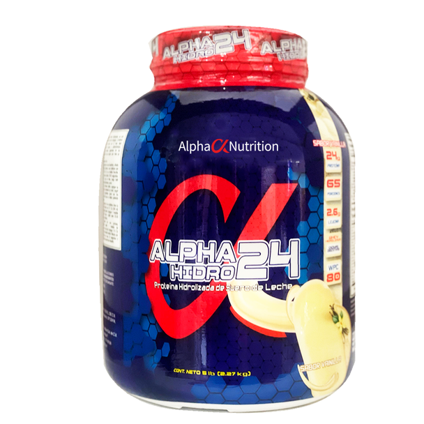Alpha Whey Protein Hidro 24 5Lbs Vainilla