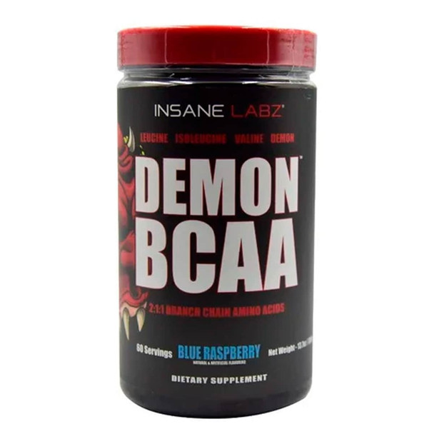 Insane Labz Demon BCAA 60 Porciones Blue Raspberry